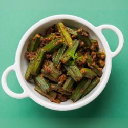  Bhindi Masala  