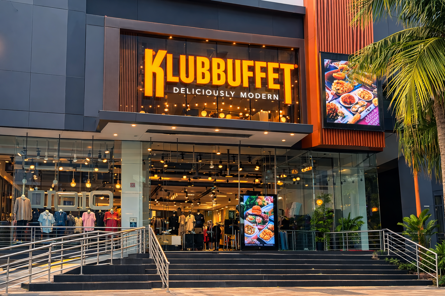 Klub Buffet Exterior Day